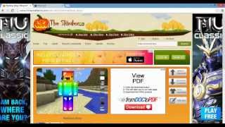 How to change your skin on minecraft Skindex [upl. by Moriyama]