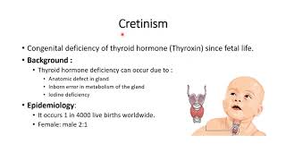 THYROID DISEASE  HYPOTHYROIDISM  CRETINISM  MYXOEDEMA  TREATMENT  SYMPTOMS  DIAGNOSIS [upl. by Sialac]