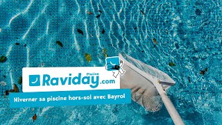 Hivernage dune piscine horssol avec les produits Bayrol [upl. by Audwen]