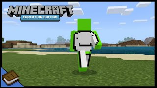 How to get Custom Skins  MINECRAFT EDUCATION EDITION [upl. by Cassi]