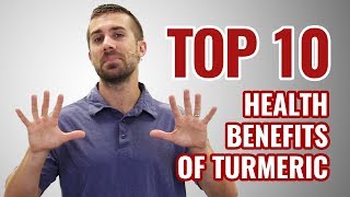 TOP 10 Health Benefits of Turmeric  Uses for Health [upl. by Kemme796]