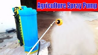 Agriculture spray pump Demo Agricultural battery sprayer pump Demo [upl. by Ayahsey934]