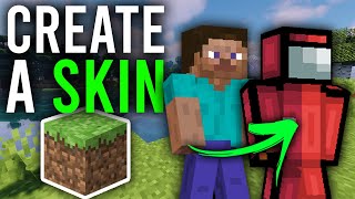 How To Make A Minecraft Skin Easy Guide  Minecraft Skin Tutorial [upl. by Helas]