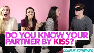 Do You Know Your Partner By Kiss  Couples Challenge  Couples Experiment [upl. by Tirb]