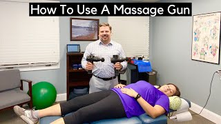 How To Use A Massage Gun [upl. by Ymrej]