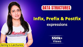 34 Infix Prefix and Postfix expressions  Data Structures Tutorials [upl. by Ysnap]