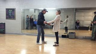 Beginner Swing Dance Jitterbug Class  Basics [upl. by Robb875]