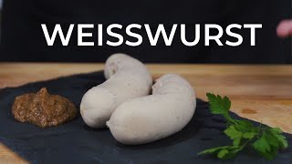 Homemade Weisswurst “Munich Style”  A Delicious Bavarian Classic [upl. by Veda]