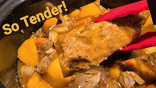 Pork Tenderloin In Crock Pot Amazing [upl. by Balliol]