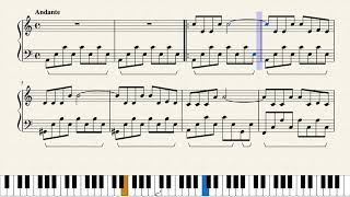 Love Story Francis Lai  EasyBeginner piano tutorial [upl. by Astred472]