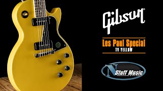 Gibson Les Paul Special  TV Yellow  InDepth Demo [upl. by Nell]