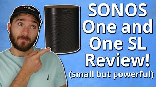 Sonos One and One SL Review  Near Perfect Smart Speakers [upl. by Eedrahc]