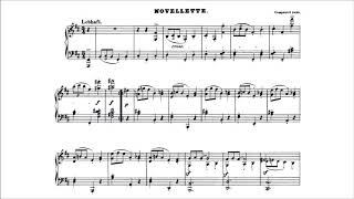 Robert Schumann  Bunte Blätter op 99 With score [upl. by Ellehcal]