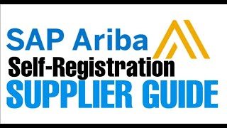 SAP ARIBA SUPPLIER GUIDE  Step by step SelfRegistration  MetaMhia🧾 [upl. by Dorrahs598]