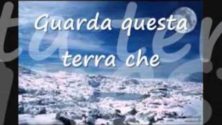 Andrea Bocelli  Canto Della Terra with lyrics [upl. by Tiphany]