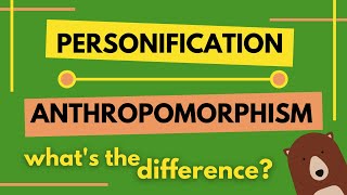 Personification vs Anthropomorphism Whats the Difference [upl. by Ecart983]