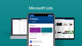 Announcing Microsoft Lists  a new Microsoft 365 app to track information and organize work [upl. by Ayn]