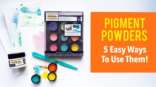 5 Easy Ways To Use Pigment Powders [upl. by Florio]