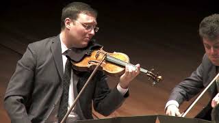 Jerusalem Quartet plays Shostakovich String Quartet No 3 in F major Op 73 [upl. by Oicam]