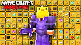 I Got ALL 122 ADVANCEMENTS In Minecraft Hardcore [upl. by Lehcor]