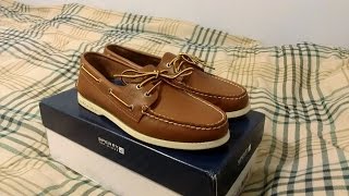 Sperry Topsider Boat Shoes Tan Authentic Original 2 Eye Review Urban Outfitters [upl. by Toombs]