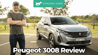 Peugeot 3008 2021 review  Chasing Cars [upl. by Lashonde]