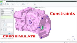 Creo Simulate  Constraints [upl. by Doughty]