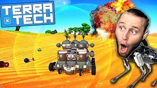 TerraTech  Mobile Compact AllCrafter  Crafting Playthrough Ep10 [upl. by Neirad]