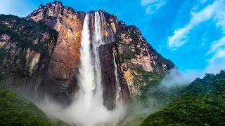 Worlds highest Waterfall  the most beautiful Angel Waterfalls of Venezuela [upl. by Ecneps]