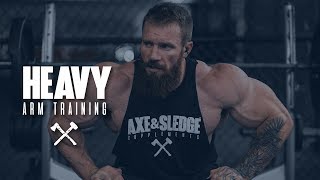 Heavy Arm Training with Seth Feroce [upl. by Yroj]