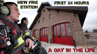 First 24 Hours in a New Fire Station  A Day in the Life [upl. by Hewitt]