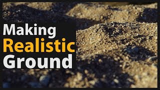 Blender 28 Tutorial How to make Realistic Ground [upl. by Aletha]