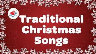 Traditional Christmas Songs Playlist  Classic Carols With Lyrics [upl. by Ennaear986]