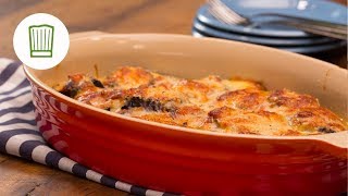 Parmigiana di Melanzane  ital Auberginenauflauf  Chefkoch [upl. by Abbotsun]