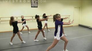 How to Combine Cheerleading Dance Moves [upl. by Inod]