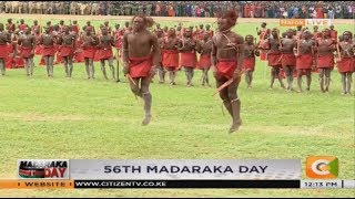 Maasai Morans traditional dance performance during Madaraka Day [upl. by Stets33]