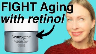 Retinol Tips for Beginners  Neutrogena Rapid Wrinkle Repair  AntiAging Skincare Routine [upl. by Anitel262]