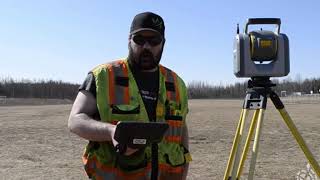 Trimble Access Autolock Collimation [upl. by Tonie]