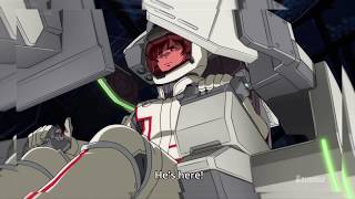 ANIMESCENE Full Frontal Char Aznable vs Banagher Links [upl. by Ainesej410]