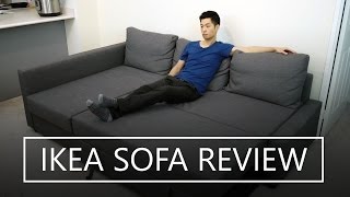 IKEA FRIHETEN Sofa Bed Review [upl. by Donovan]