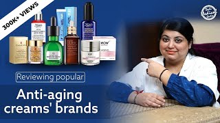 Best AntiAging Creams Review by Dr Nivedita Dadu Dermatologist [upl. by Rea555]