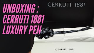 UNBOXING  Cerruti 1881 Luxury Pen [upl. by Lulu]