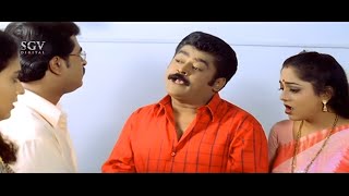 Dudde Doddappa Kannada Movie Back To Back Comedy Scenes  Jaggesh Mohan Lahari M N Lakshmidevi [upl. by Jannery]