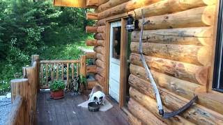 24x30 Log Cabin Walk Through with Basement [upl. by Hesper]