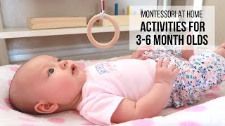 MONTESSORI AT HOME Activities for Babies 36 Months [upl. by Airekahs722]