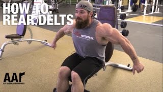 Seth Feroce HowTo Rear Delts [upl. by Buchalter155]