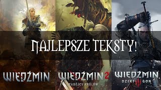 😄 ⚔ 😄 Wiedźmin 1  2  3  Najlepsze i najśmieszniejsze dialogi 😄 ⚔ 😄 [upl. by Ralyat]