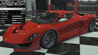 GTA 5  Past DLC Vehicle Customization  Grotti Turismo R Ferrari LaFerrari [upl. by Jimmy]