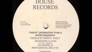 Farley Jackmaster amp Jessie Saunders  Love Cant Turn Around Houseapella Instrumental 1986 [upl. by Ronnoc]