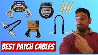 Best Patch Cables For Guitar Pedals That Actually Last [upl. by Henigman]